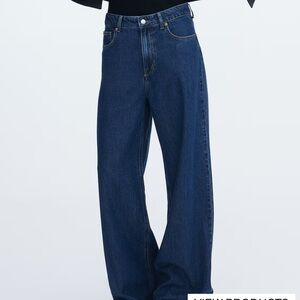 H&M Dark Blue Flare Jeans